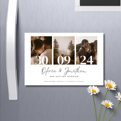 Magnetic Save the date