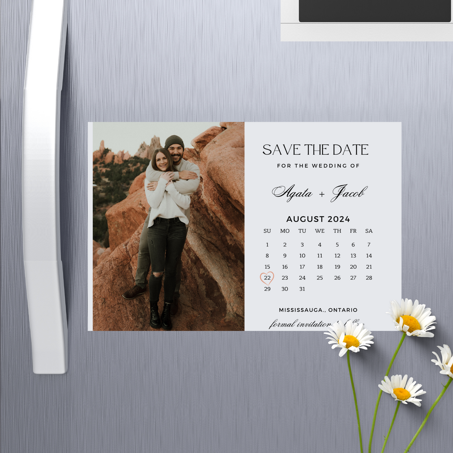 Magnetic Save the date